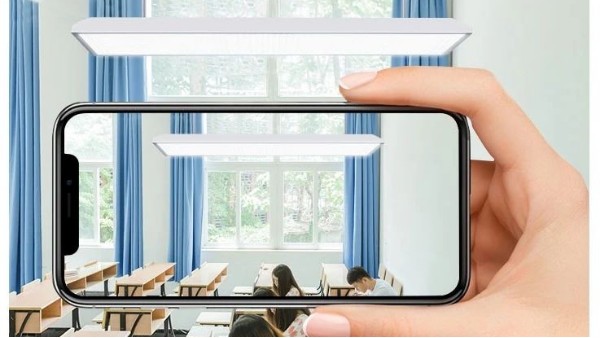 華輝教育照明對(duì)教室進(jìn)行<i style='color:red'>改造后</i>，為學(xué)生打造教室優(yōu)質(zhì)照明光環(huán)境